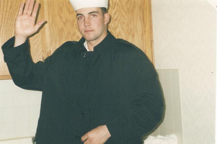 Bobby-Navy graduation